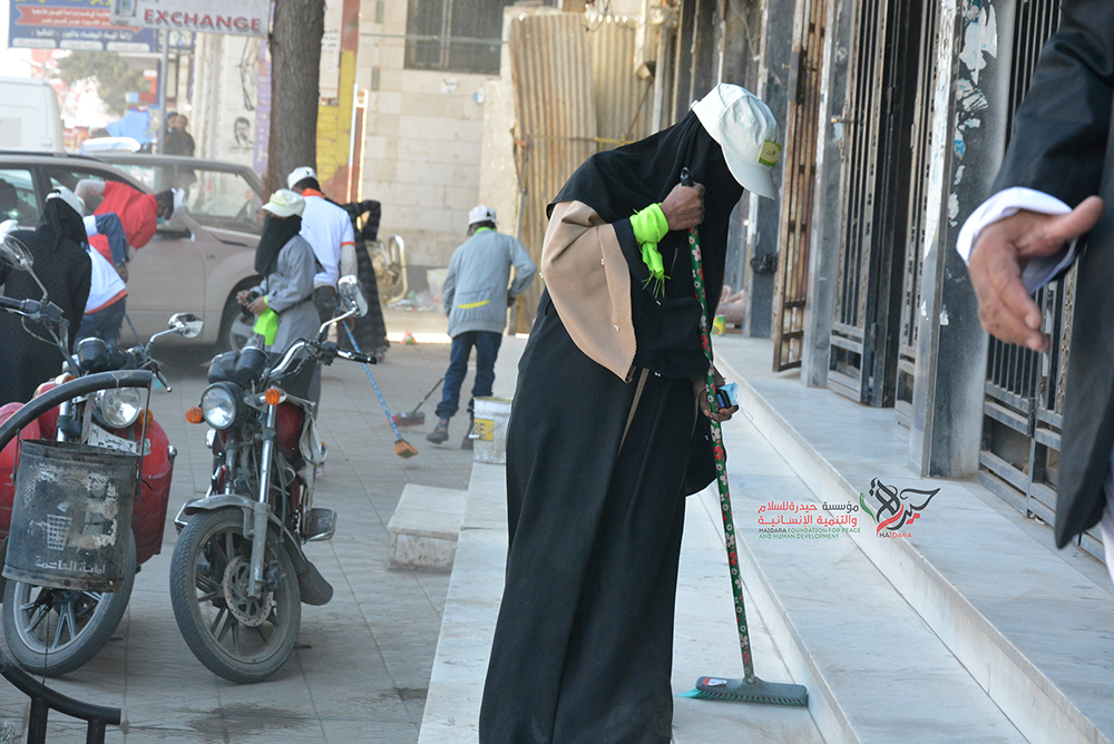 Haidara Participates in Clean Campaign in Sana’a